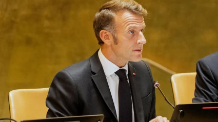 El presidente francés, Emmanuel Macron