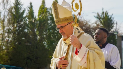 El patriarca de Jerusalén, el cardenal Pierbattista Pizzaballa