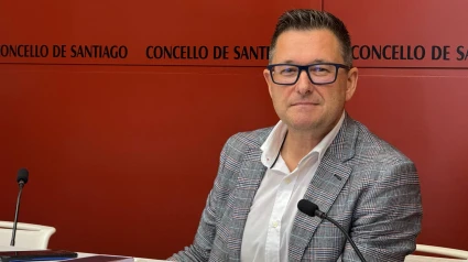 José Ramón de la Fuente, concejal del PP en Santiago