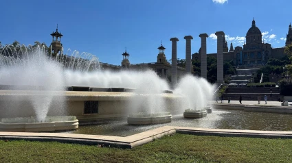 La Font Màgica de Montjuïc vuelve a funcionar