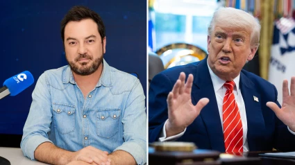 Jorge Bustos y Donald Trump