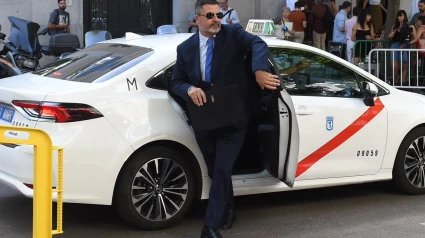 El administrador mancomunado de 'Obras Públicas y Regadío SA', Daniel Fernández Menéndez, llega al Tribunal Supremo a declarar por el 'caso Koldo'