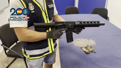 Así es el fusil de asalto con el que un menor cometió un crimen por encargo: esclarecido un asesinato cometido en diciembre en Fuengirola