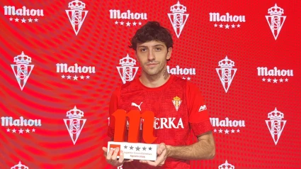 Gelabert, mejor jugador del Sporting en agosto