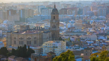 Vista de la Catedral de Málaga
