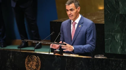 El presidente del Gobierno español, Pedro Sánchez