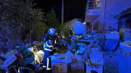 El incendio