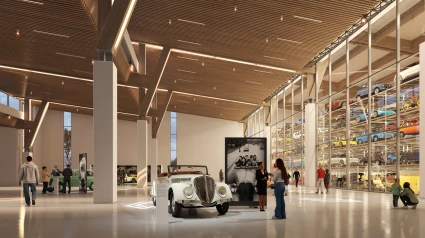 Imagen del museo de Renault en Francia.