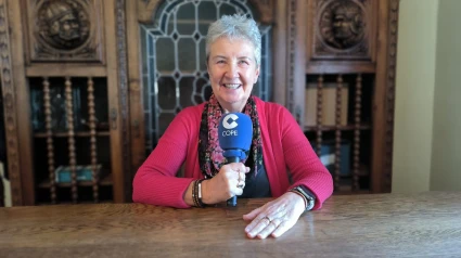 Carmela, alumna del Instituto Teológico de Vigo