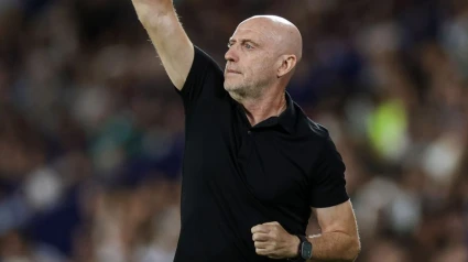 Calero, en el partido del pasado martes ante el Real Madrid