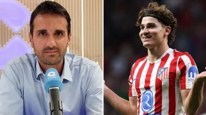Guille Uzquiano y Julián Álvarez