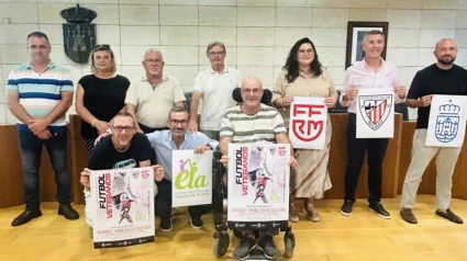 Partido de veteranos a beneficio de la ELA en Totana