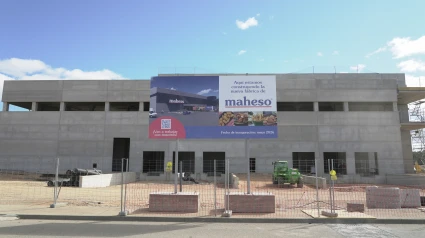 Maheso avanza en la construcción de su nueva fábrica en las instalaciones del Parque Empresarial del Medio Ambiente en Garray (Soria)