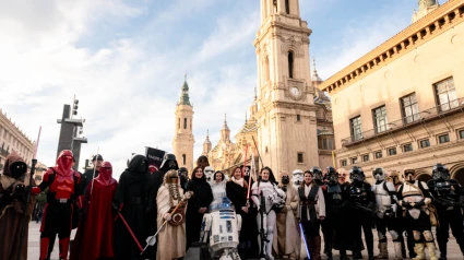 La saga Star Wars llega a Zaragoza en un espectacular desfile