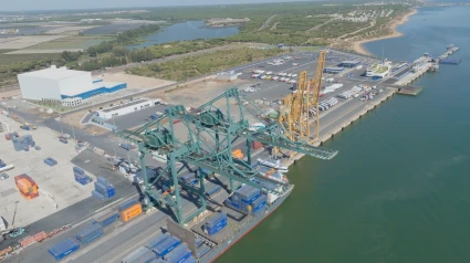 Muelle Sur del Puerto de Huelva