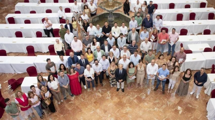 Momento de la firma de los convenios con los municipios, el pasado mes de julio.