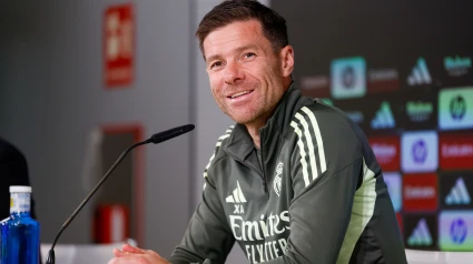 Xabi Alonso vivirá este sábado su primer derbi como entrenador.