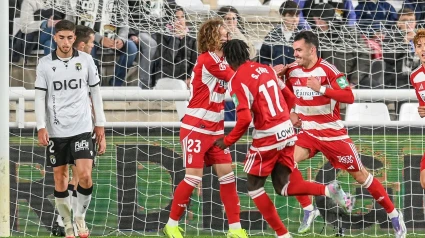 Imagen del último partido del Granada