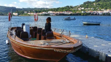 El barco Anduriño en Cabanas