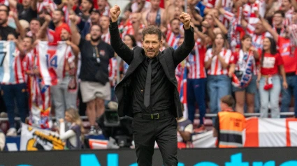 Simeone, tras golear al Real Madrid