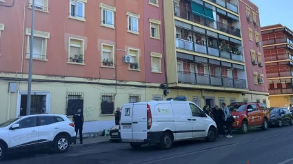 Bloque donde se produjo el incendio