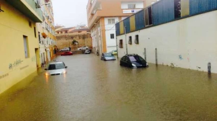 Vista general del Grupo San Andrés en Dénia, una de las zonas más vulnerables a inundaciones durante episodios de lluvias intensas
