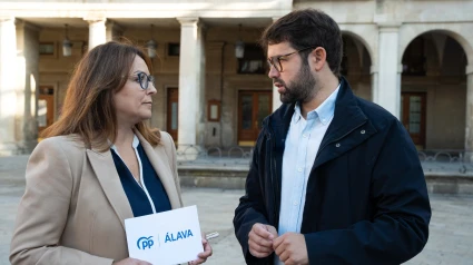 Ana Salazr junto a Iñaki García Calvo