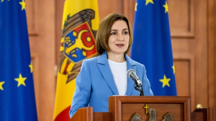 La presidenta de Moldavia, Maia Sandu