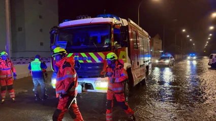Dispositivo de Valencia para las fuertes lluvias