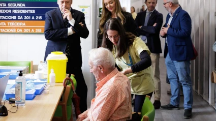 Inicio de la campaña de vacunación en Galicia