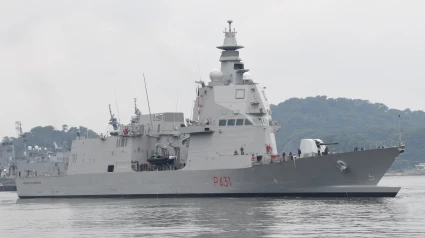 Thaon di Revel, el buque insignia de la OTAN que visita Alicante