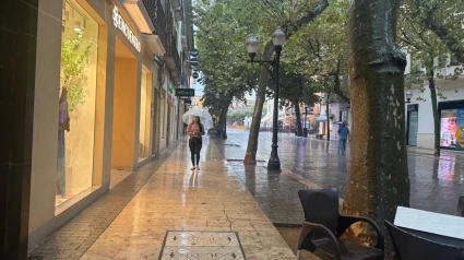 Episodio de lluvias en Dénia