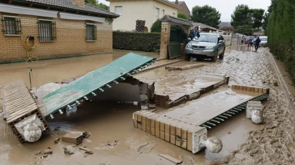 Tormentas en  Zaragoza.