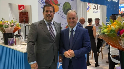 El presidente de Ceclor y el de Alimer en Fruit Attraction