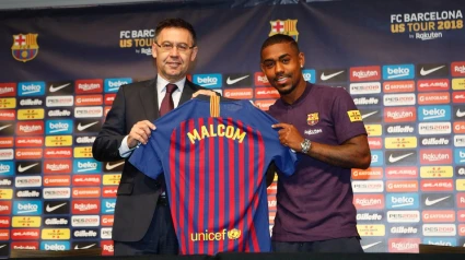 Presentación de Malcom en el FC Barcelona