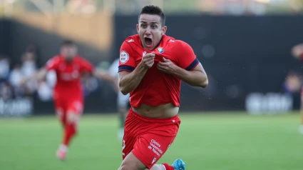 Martín Pedroarena, jugador de Osasuna Promesas