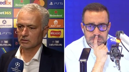 José Mourinho y Juanma Castaño