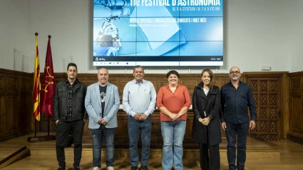 Presentació de l'11è Festival d'Astronomia del Parc Astronòmic del Montsec a l'IEI de Lleida