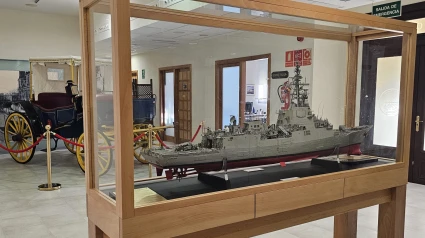 Maqueta de la Fragata Cristóbal Colón