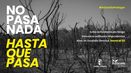 El INFOCAM prohíbe la quema de restos vegetales forestales