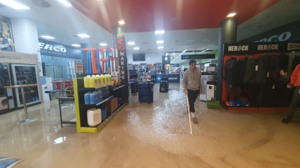 La empresa ERCO, afectada por las tormentas del pasado domingo