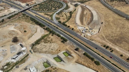 Se van a ejecutar las cimentaciones, alzados y tableros de las nuevas estructuras del enlace de la A-58 con la A-66.
