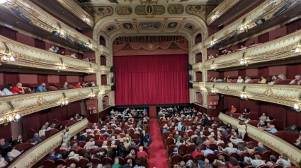 Interior del Teatro Rosalía de Castro de A Coruña 