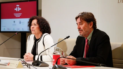 Pilar Aranda y Luis Garcia Montero
