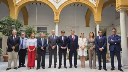 Representantes de ambas instituciones