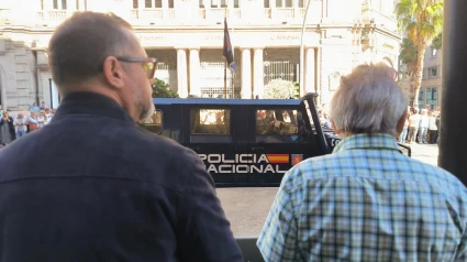 Asistentes acto de la Policía Nacional en Vigo