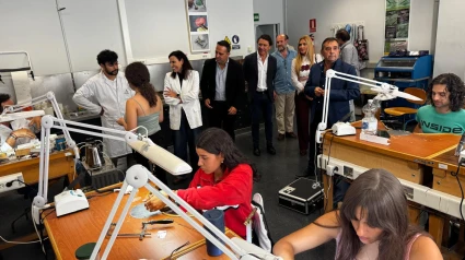 Mario Casillas, Alcalde de Ubrique | Visita Córdoba modelo Escuela Joyería