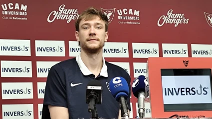 Sander Raiste, jugador de UCAM Murcia CB