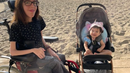 Nombre de la fotoSabela y Adhara en la playa