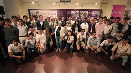 Inauguración de la muestra dedicada a Yiyo en Las Ventas